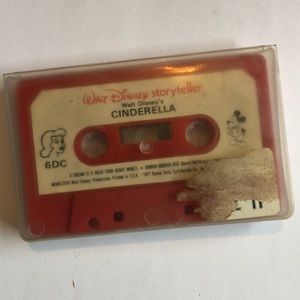 VTG Walt Disney storyteller Cinderella Cassette